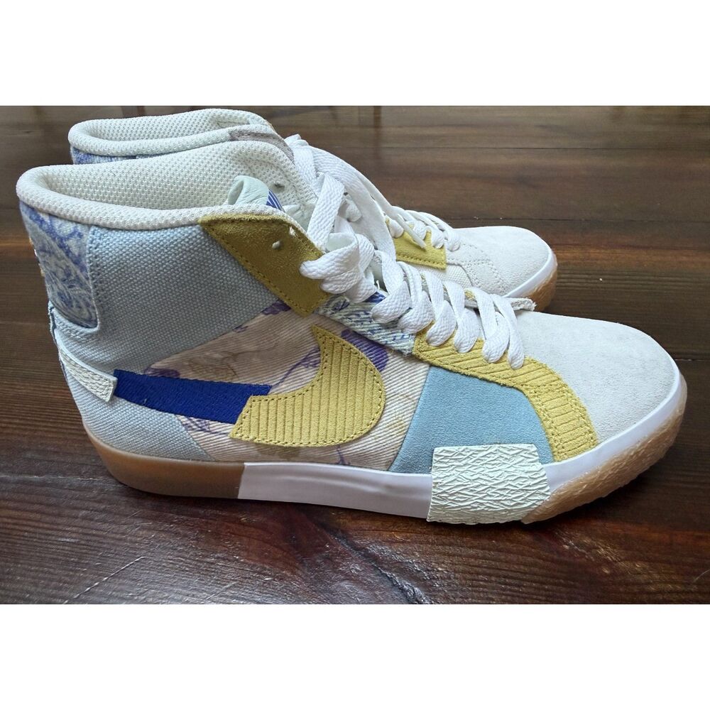 Nike Zoom Blazer Mid SB 'Paisley Pack - Border Blue' Size 5.5M/ 7W